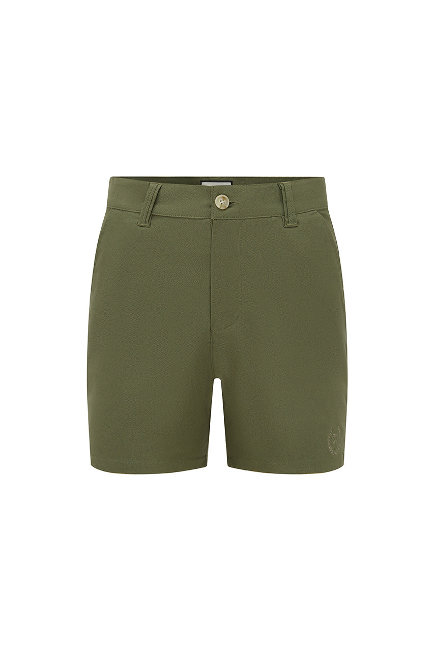 CARLOS TAILORED SHORTS - KHAKI - CARLOSTAILOREDSHORTS-KHAKI-5
