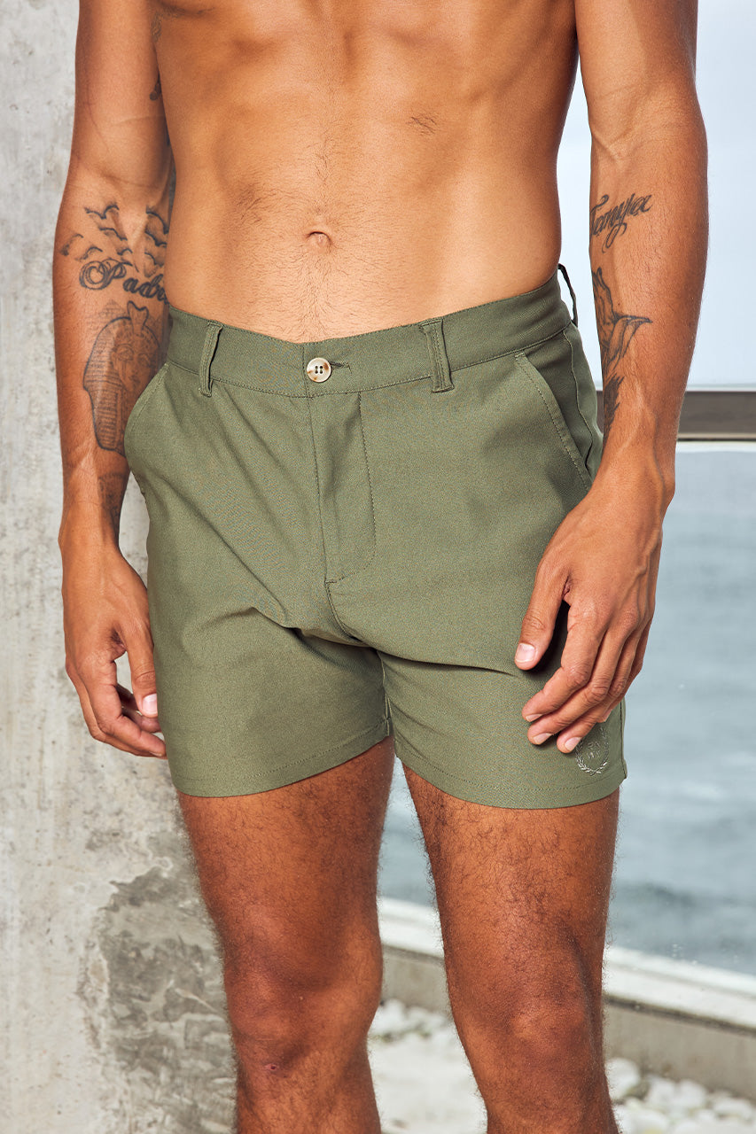 CARLOS TAILORED SHORTS - KHAKI - CARLOSTAILOREDSHORTS-KHAKI-6