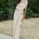 CARRINE WIDE LEG PANT - CREAM