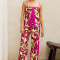 CATRIONA STRAIGHT LEG PANT - GEORGIA PINK