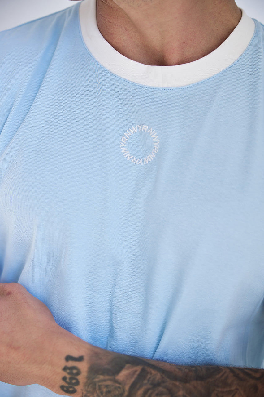CAYDEN FITTED T-SHIRT - SKY BLUE - CAYDENFITTEDT-SHIRT-SKYBLUE-2