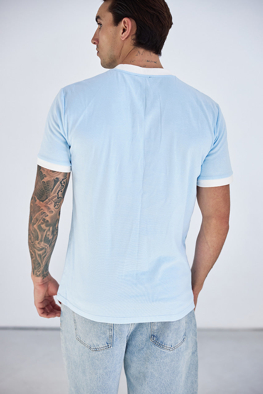 CAYDEN FITTED T-SHIRT - SKY BLUE - CAYDENFITTEDT-SHIRT-SKYBLUE-4