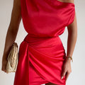 CHARISMA MINI DRESS - RED