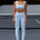 LOU HIGH WAISTED LEGGINGS - ICE BLUE