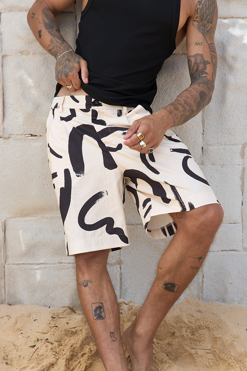 COLTON TAILORED SHORTS - YORK SAND - COLTONTAILOREDSHORTS-YORKSAND-1