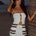 CORALINA TOP - WHITE/SAND