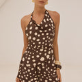 KOAH ELASTICATED SHORTS - SALMA SPOTS