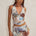 LOTUS COWL HALTER TOP - ZARLA CHOC