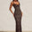 SARTA LACE MAXI DRESS - BLACK