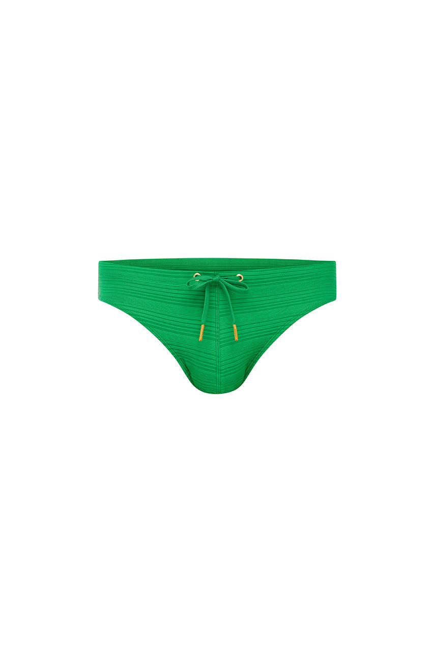 DAMIEN PLAIN RACER SWIM BRIEF - GREEN - DAMIENPLAINRACERSWIMBRIEF-GREEN-4