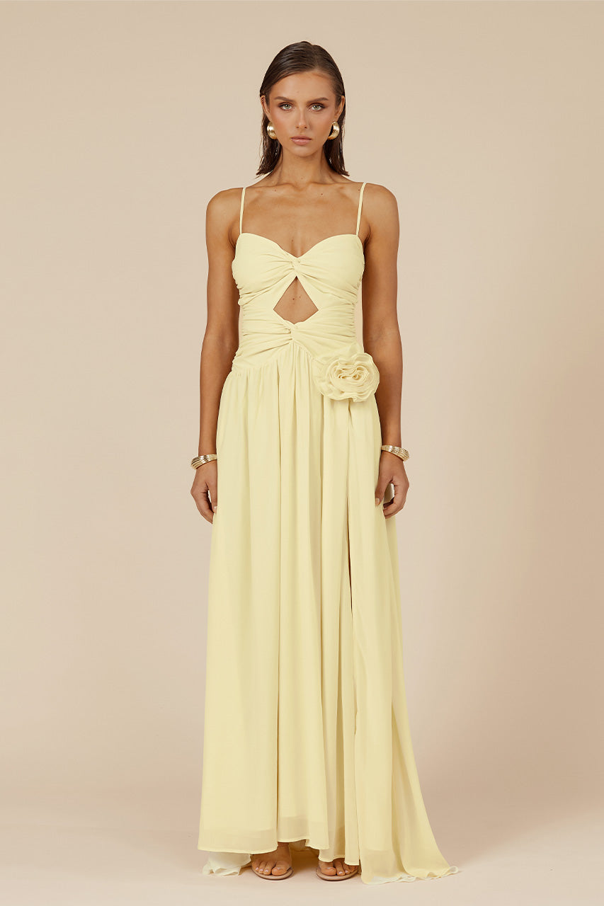 DANIKA MAXI DRESS - LEMON - DANIKAMAXIDRESSLEMON_1