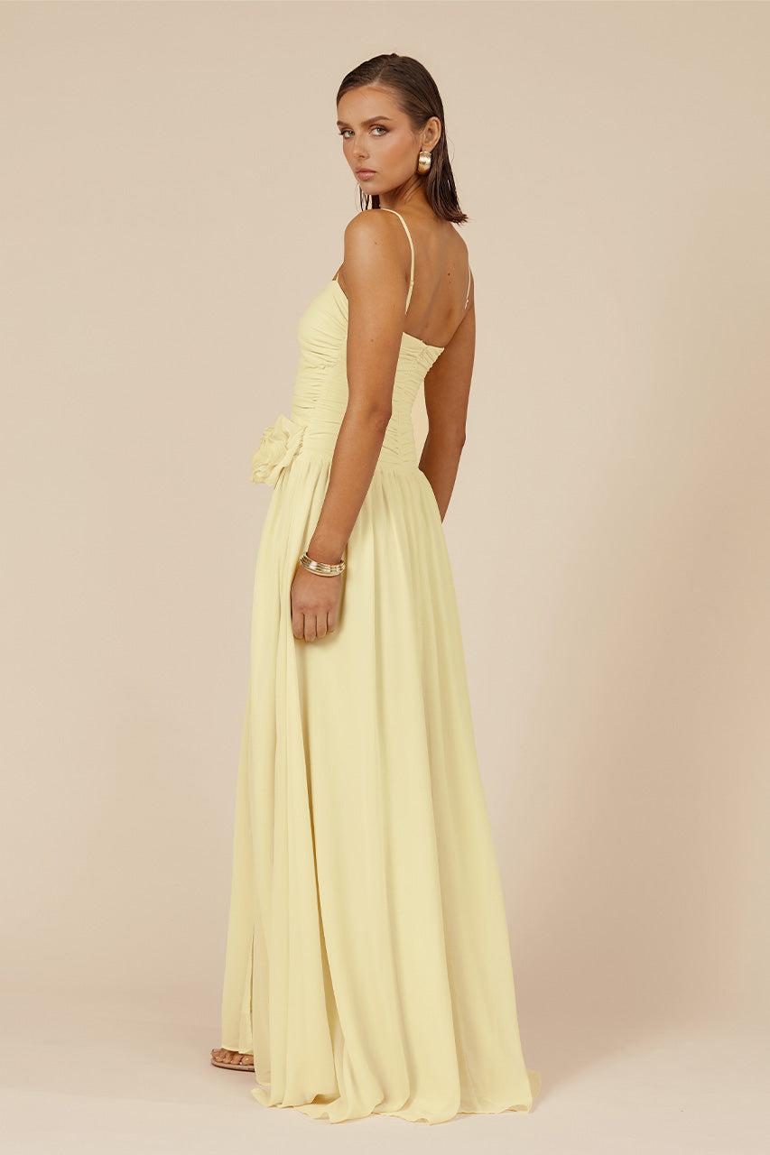 DANIKA MAXI DRESS - LEMON - DANIKAMAXIDRESSLEMON_2