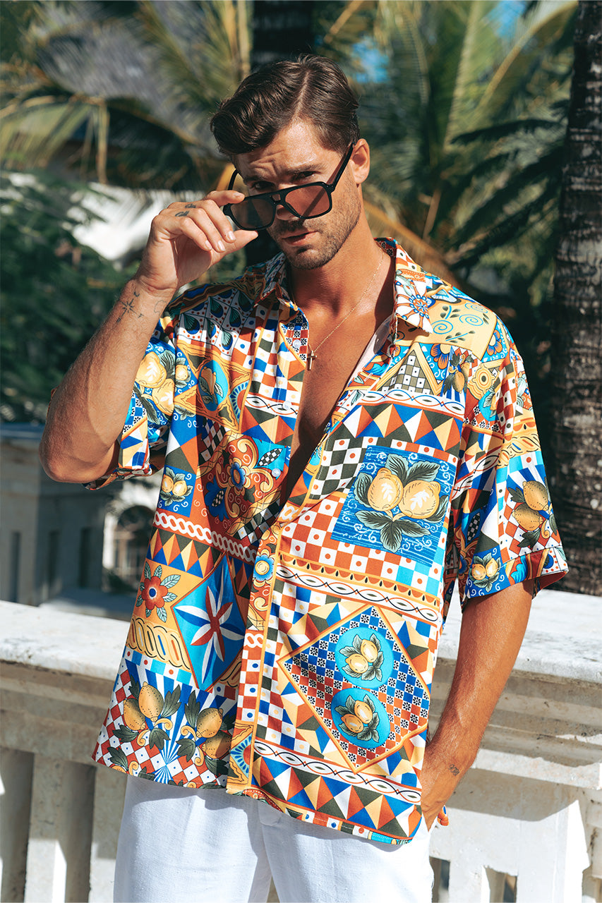 DANTE SHIRT - PHAEDRA PRINT XXL - DANTESHIRTPHAEDRA_1