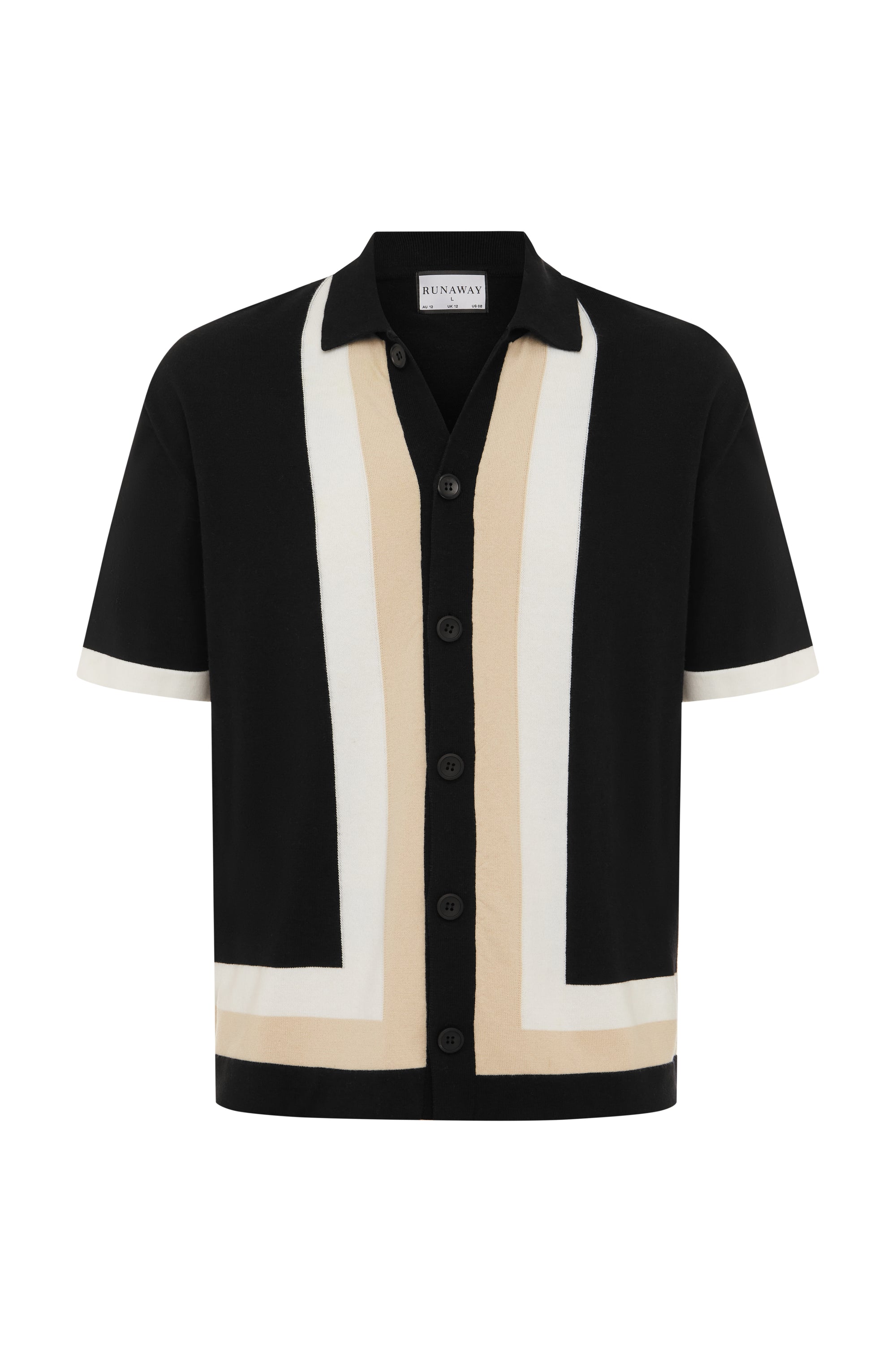 DARIUS SHIRT - BLACK MULTI - DARIUSSHIRT-BLACKMULTI