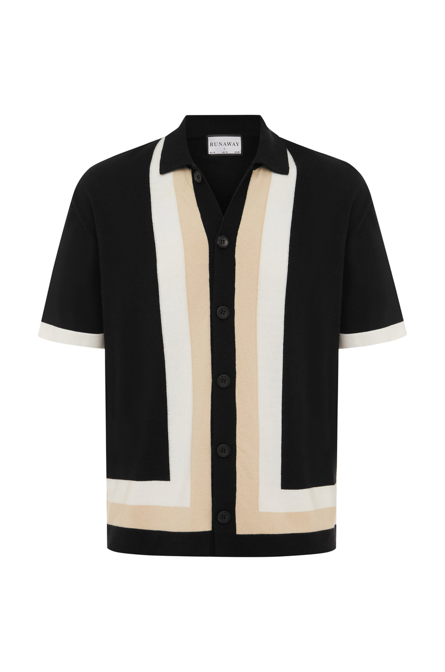 DARIUS SHIRT - BLACK MULTI - DARIUSSHIRT-BLACKMULTI