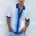 DARIUS SHIRT - BLUE MULTI