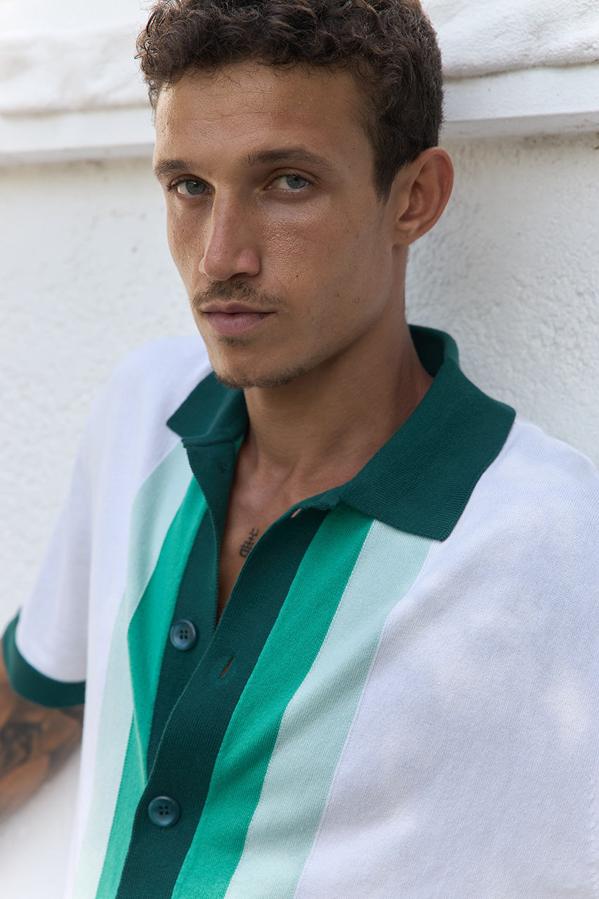 DARIUS SHIRT - GREEN MULTI - DARIUSSHIRT-GREENMULTI-1