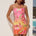 DEIA SEQUIN MINI DRESS - FLORAL OMBRE