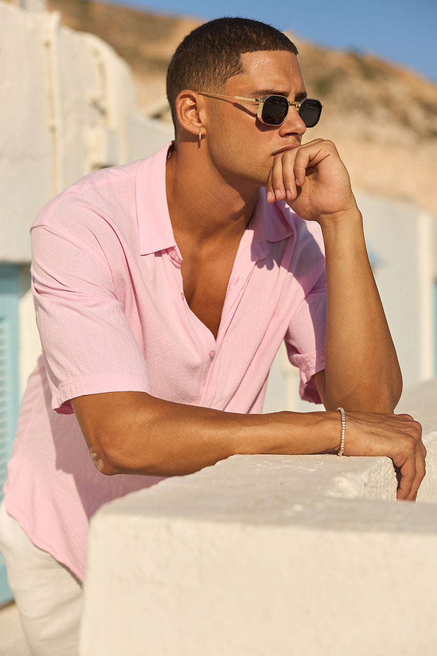 DENJAY SHIRT - PINK - DENJAYSHIRT-PINKXOSCARPANT-WHITE-4
