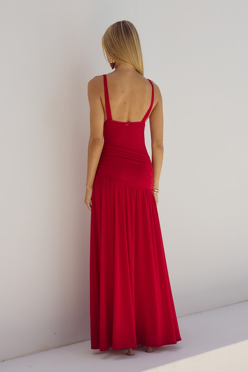 DENVER MAXI DRESS - CHERRY - DENVERMAXIDRESSCHERRY_1
