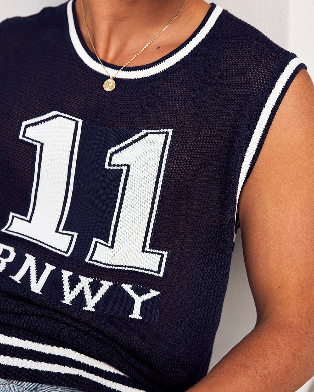 DIMITROV SPORT TANK KNIT - NAVY/WHITE - DIMITROVSPORTTANKKNIT-NAVYWHITE-2