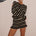 DONNA KNIT HOT SHORT - BLACK/CREAM
