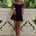 EBONY MINI DRESS - BLACK