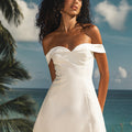 EBONY MINI DRESS - WHITE