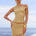 ELAINE ONE SHOULDER TOP - GOLD