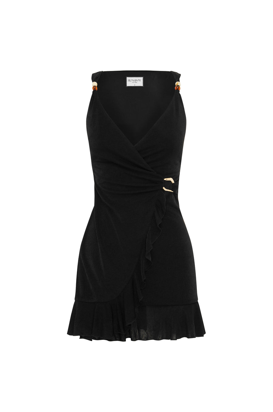 ELA MINI DRESS - BLACK - ELAMINIDRESSBLACK