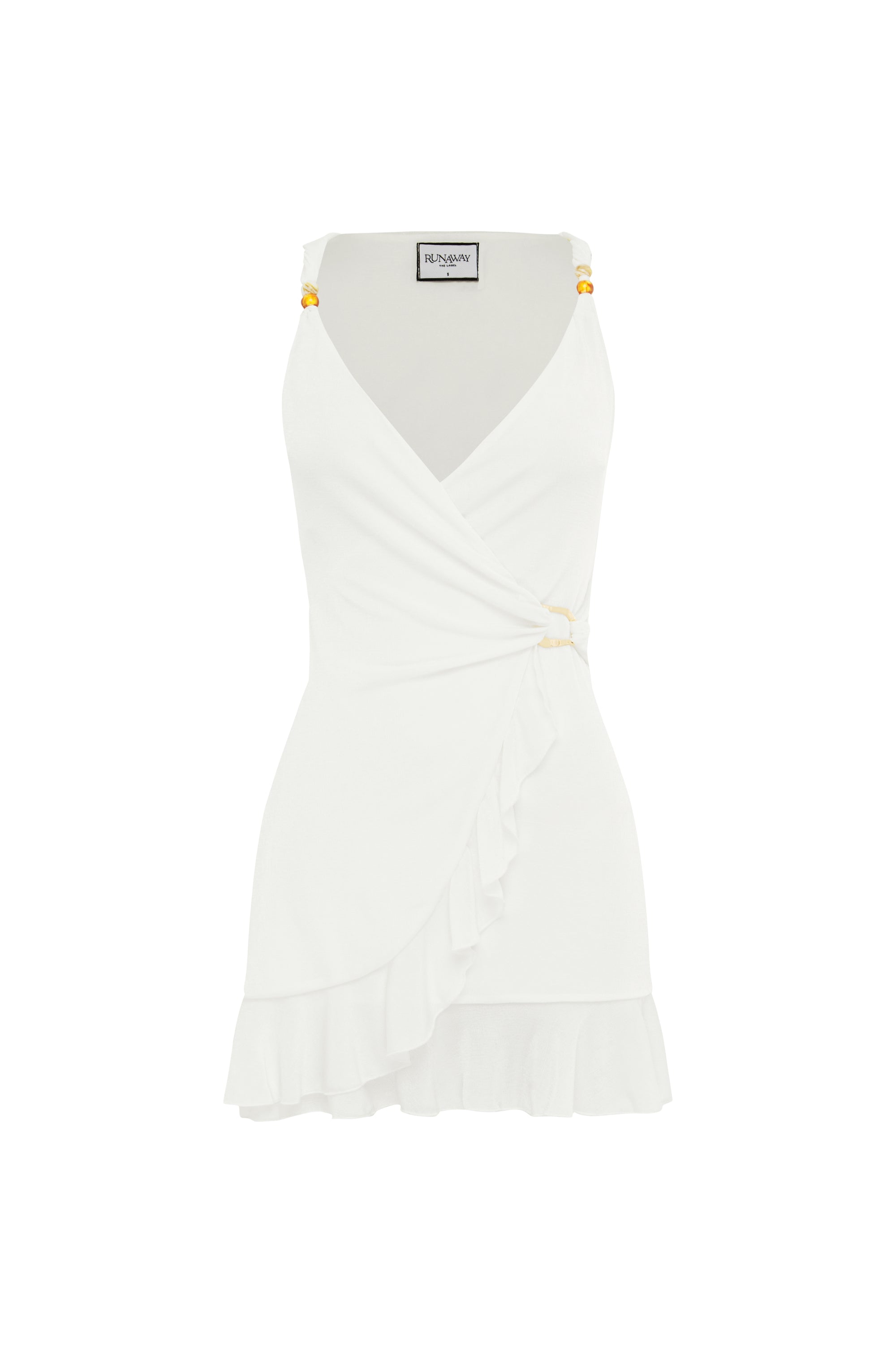 ELA MINI DRESS - WHITE - ELAMINIDRESSWHITE