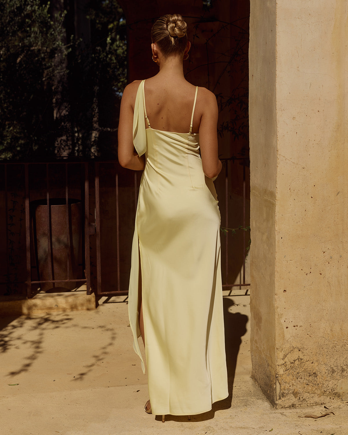 ELARA COWL MAXI DRESS - BUTTER - ELARACOWLMAXIDRESS-BUTTER-2