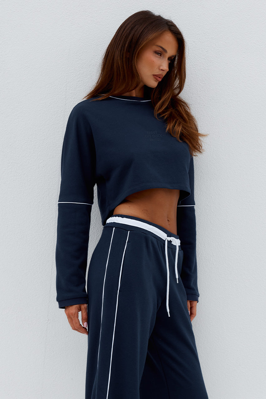 ELERI OVERSIZED LONG SLEEVE CROP TOP - STEEL - ELERIOVERSIZELONGSLEEVECROPTOPxELERIWIDELEGTRACKPANTS-STEEL-05
