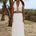 ELIO PLEATED MAXI SKIRT - WHITE