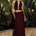 ELIO PLEATED MAXI SKIRT - BITTER CHOCOLATE