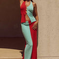 ELITA MAXI SKIRT - JAFFA/BLUE