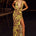 ELLERY HALTER COWL MAXI DRESS - EMERY GOLD