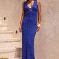 ELLIRA MAXI DRESS - COBALT BLUE