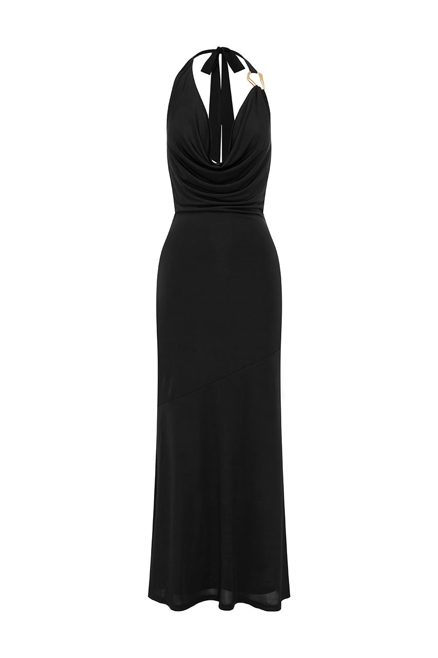 ELLISON MAXI DRESS - BLACK - ELLISONMAXIDRESS