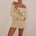 EMILIA KNIT MINI SKIRT - CREAM