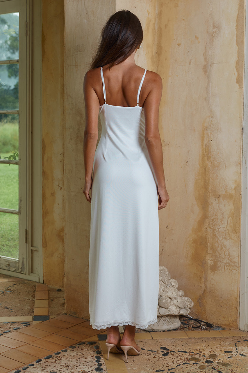 EMILY LACE TRIM CAMISOLE MIDI DRESS - WHITE/MUSK POLKA - EMILY_LACE_TRIM_CAMISOLE_MIDI_DRESS_-_WHITE-3