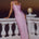 ESME HIGH SPLIT MAXI DRESS - PETAL