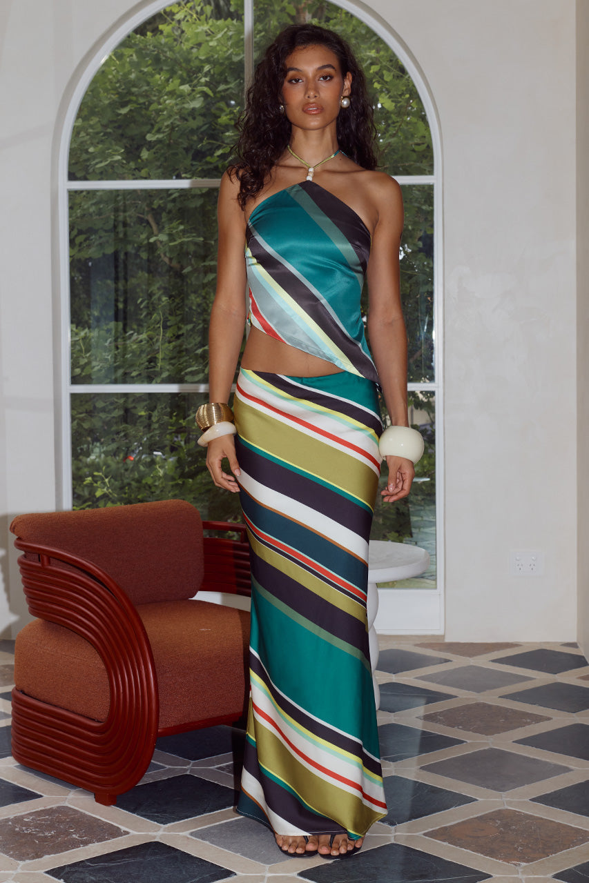 VERA MAXI SKIRT - ESTELLA MULTI