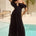 ETALLIA MAXI DRESS - BLACK