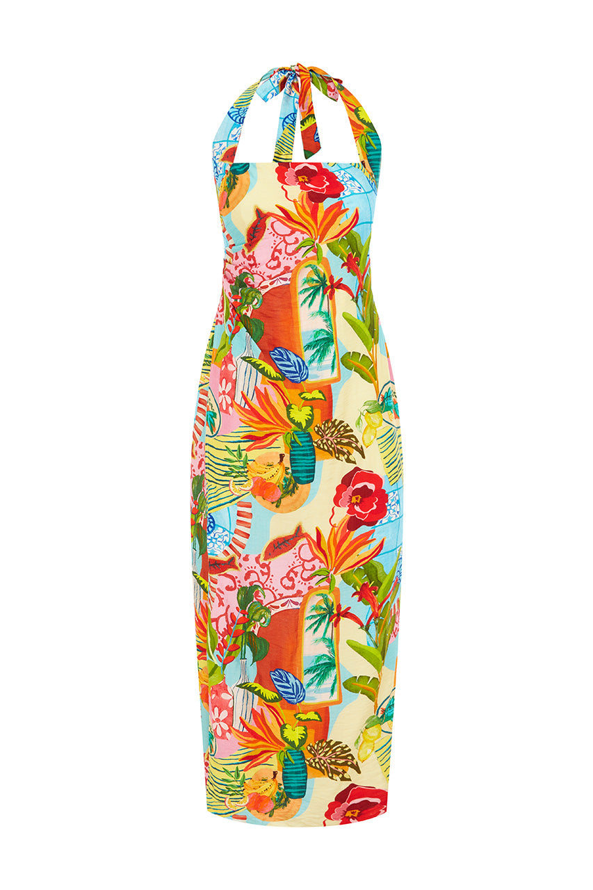 ETALLIA MIDI DRESS - ETALLIA MULTI - ETALLIAMIDIDRESS