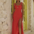 EVEY MAXI DRESS - RED
