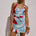 EVIE SWEETHEART HALTER MINI DRESS - AMOREE RED