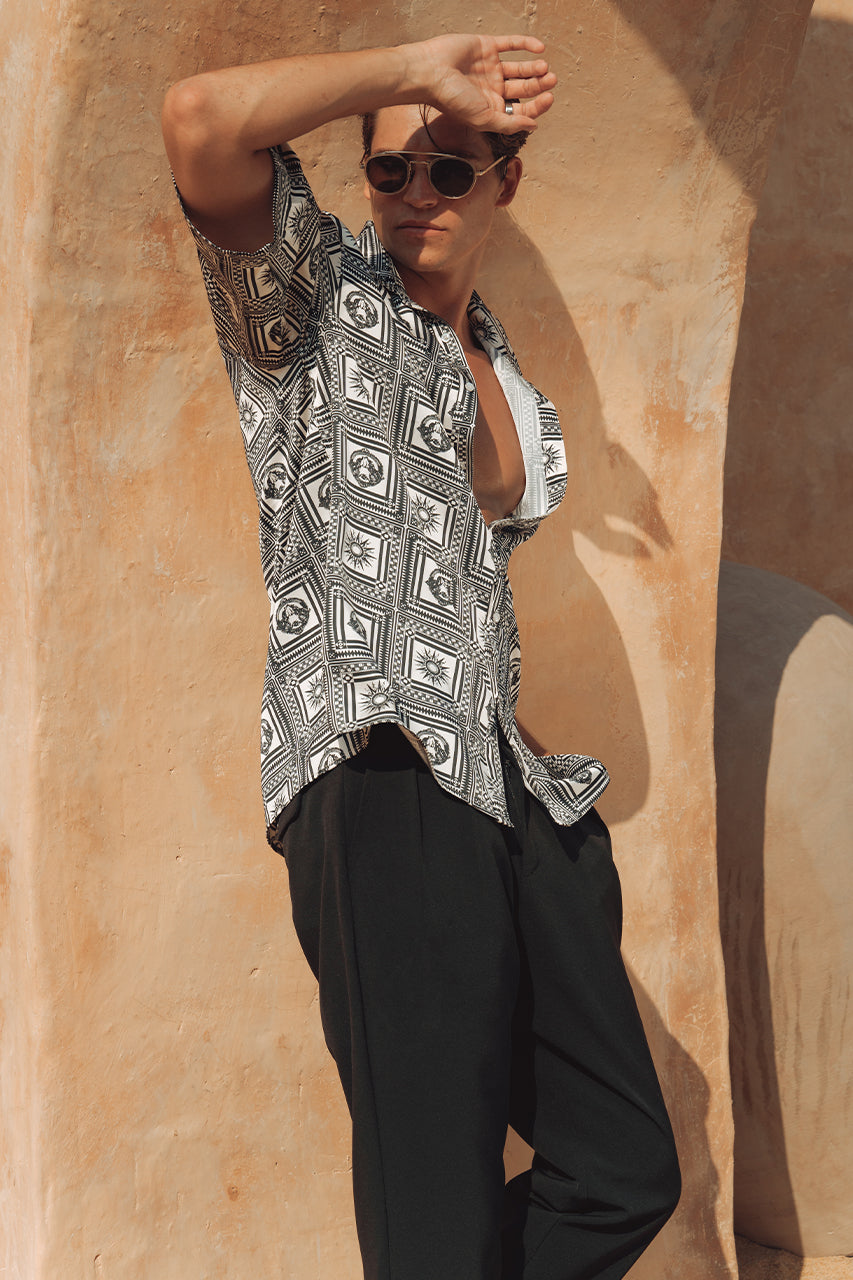 EZRA SHIRT - SAND/BLACK - EZRA-SHIRT-SAND-BLACK-_1