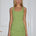 FELIX TIE FRONT MINI DRESS - PALM