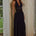 FERNANDA PLUNGE HALTER MAXI DRESS - BLACK